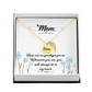 Memorial Necklace – Mom - 4 - TreasuredTale