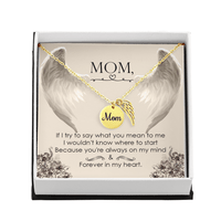 Memorial Necklace – Mom - 8 - TreasuredTale