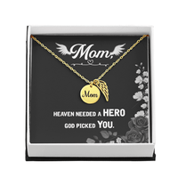 Memorial Necklace – Mom - 12 - TreasuredTale