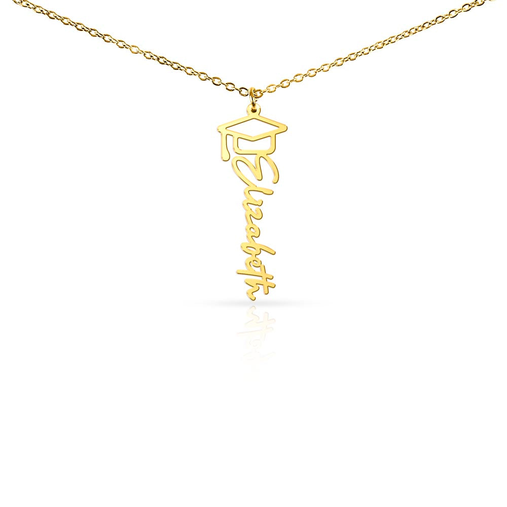 Graduation Cap Necklace - no mc2