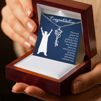 Graduation Cap Name Necklace - Graduation, Religion, This Is My Prayer
