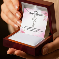 Graduation Cap Name Necklace - Gift for Daughter, May You Find Great Joy And Success