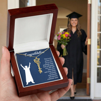 Graduation Cap Name Necklace - Graduation, Religion, This Is My Prayer
