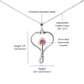 Heart Stethoscope Necklace – Gift for Mom, Nurse, Hero