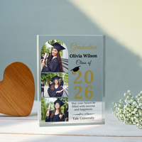 Printed Acrylic Block - Graduation