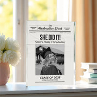 Printed Acrylic Block - Graduation