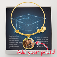 Buyer Upload Luxury Circle Bangle - Graduation, You Get Back Up