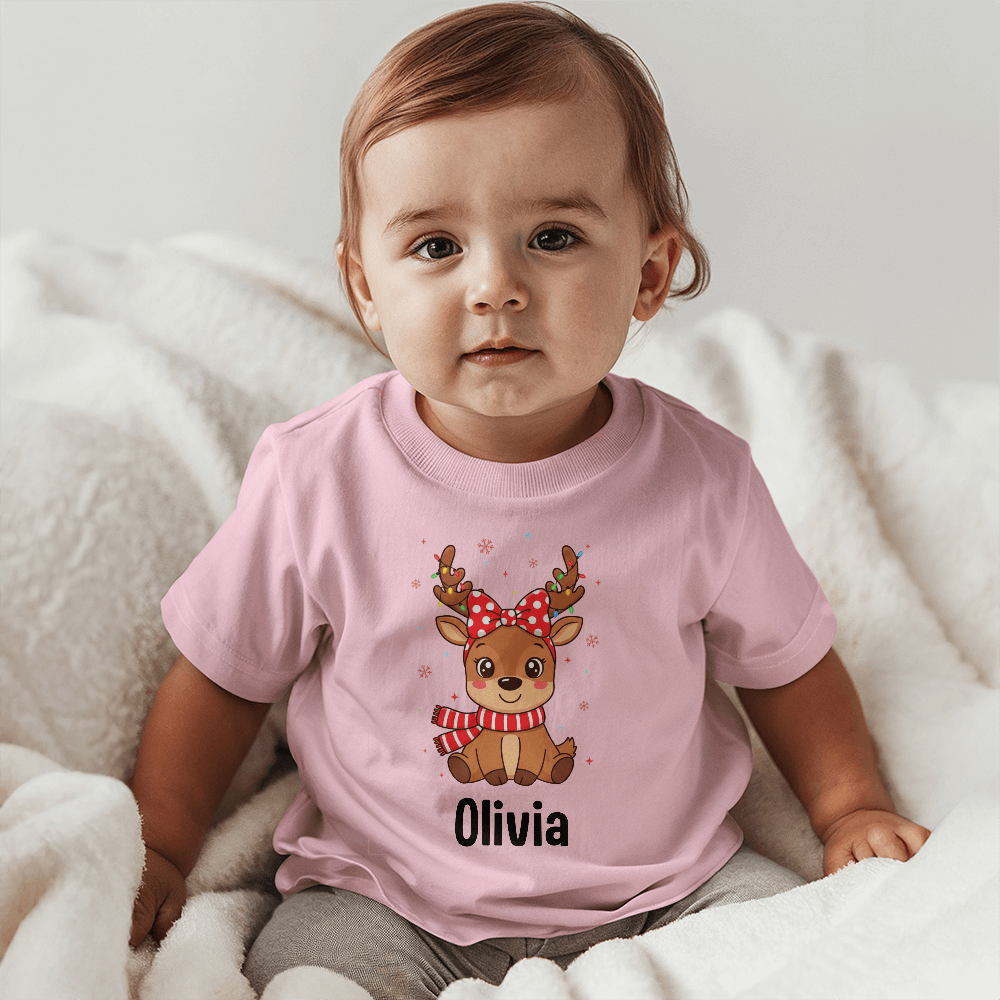 Bella + Canvas 3001B Baby Jersey Tee Front Print - TreasuredTale