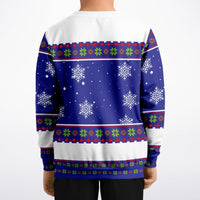 Bite Me - Athletic Kids/Youth Ugly Christmas Sweater - TreasuredTale