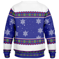 Bite Me - Athletic Kids/Youth Ugly Christmas Sweater - TreasuredTale