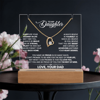 Catalog image Keepsake Acrylic & Forever Love Necklace - TreasuredTale