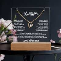 Catalog image Keepsake Acrylic & Forever Love Necklace - TreasuredTale