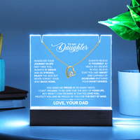 Catalog image Keepsake Acrylic & Forever Love Necklace - TreasuredTale