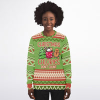 Christmas Calories Don’t Count Sweatshirt - TreasuredTale