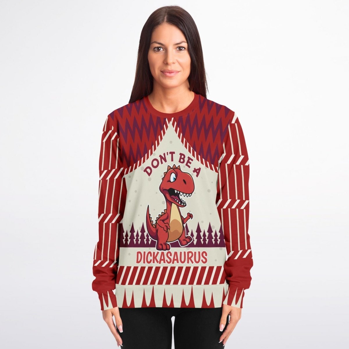 Don’t Be a Dickasaurus Sweatshirt - TreasuredTale