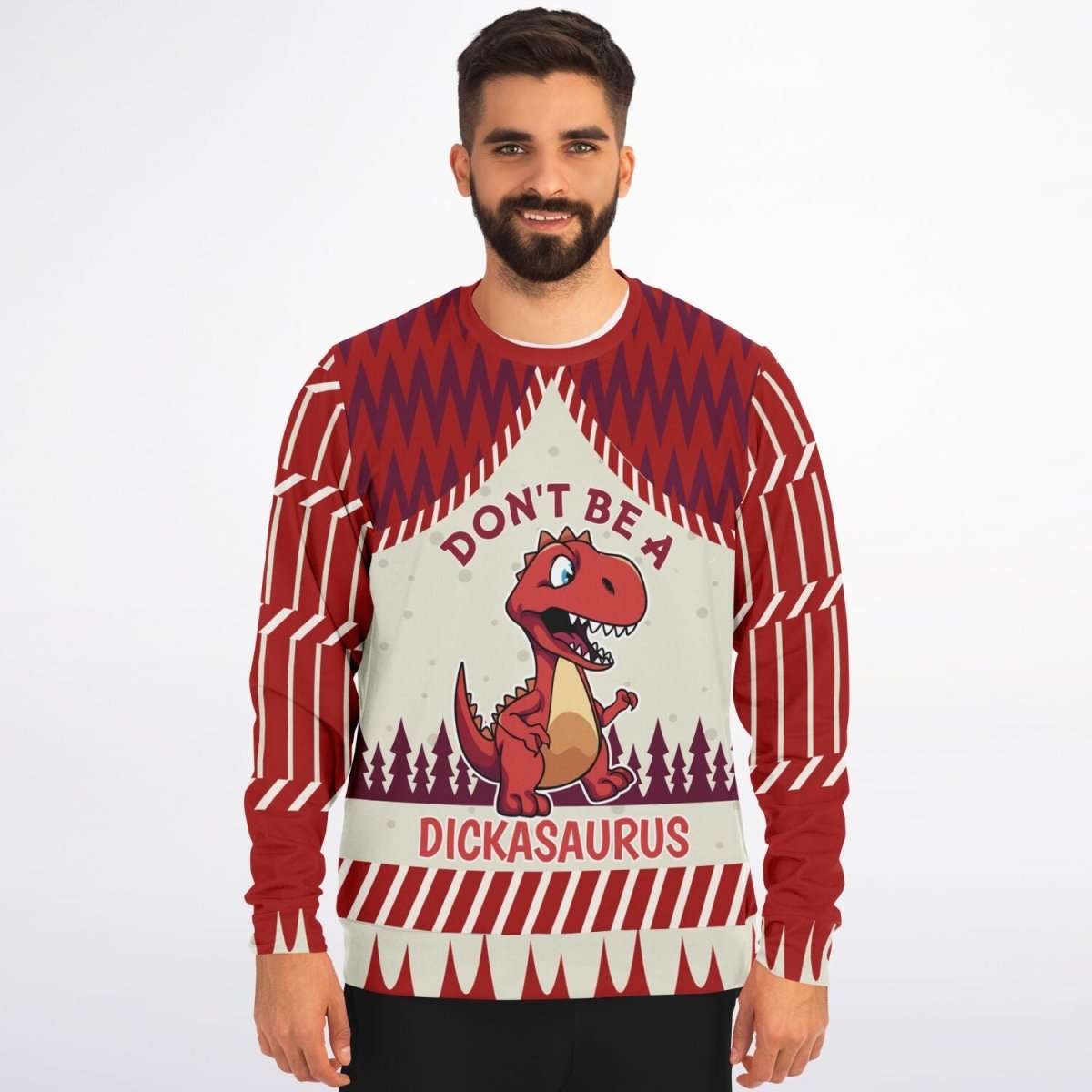 Don’t Be a Dickasaurus Sweatshirt - TreasuredTale