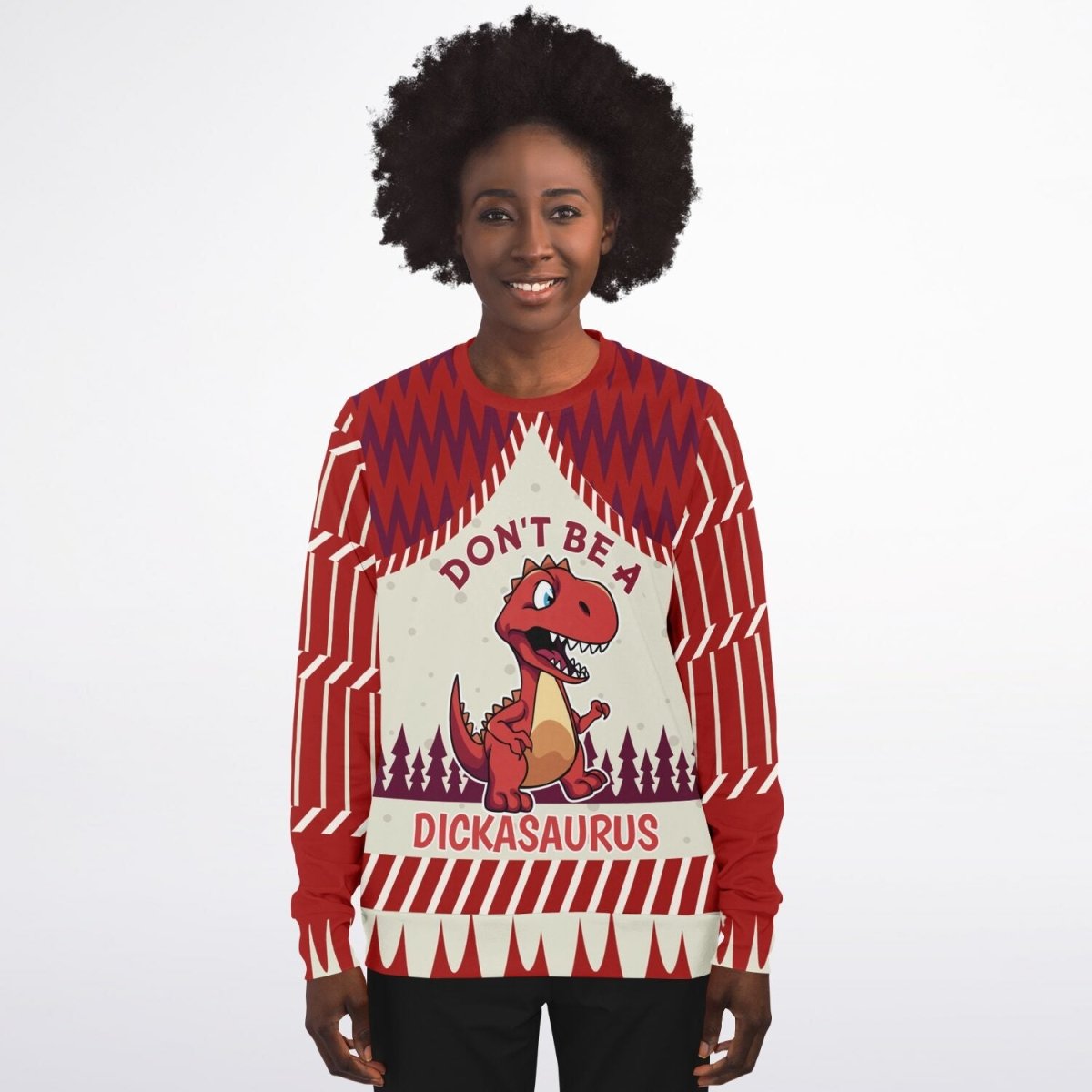 Don’t Be a Dickasaurus Sweatshirt - TreasuredTale