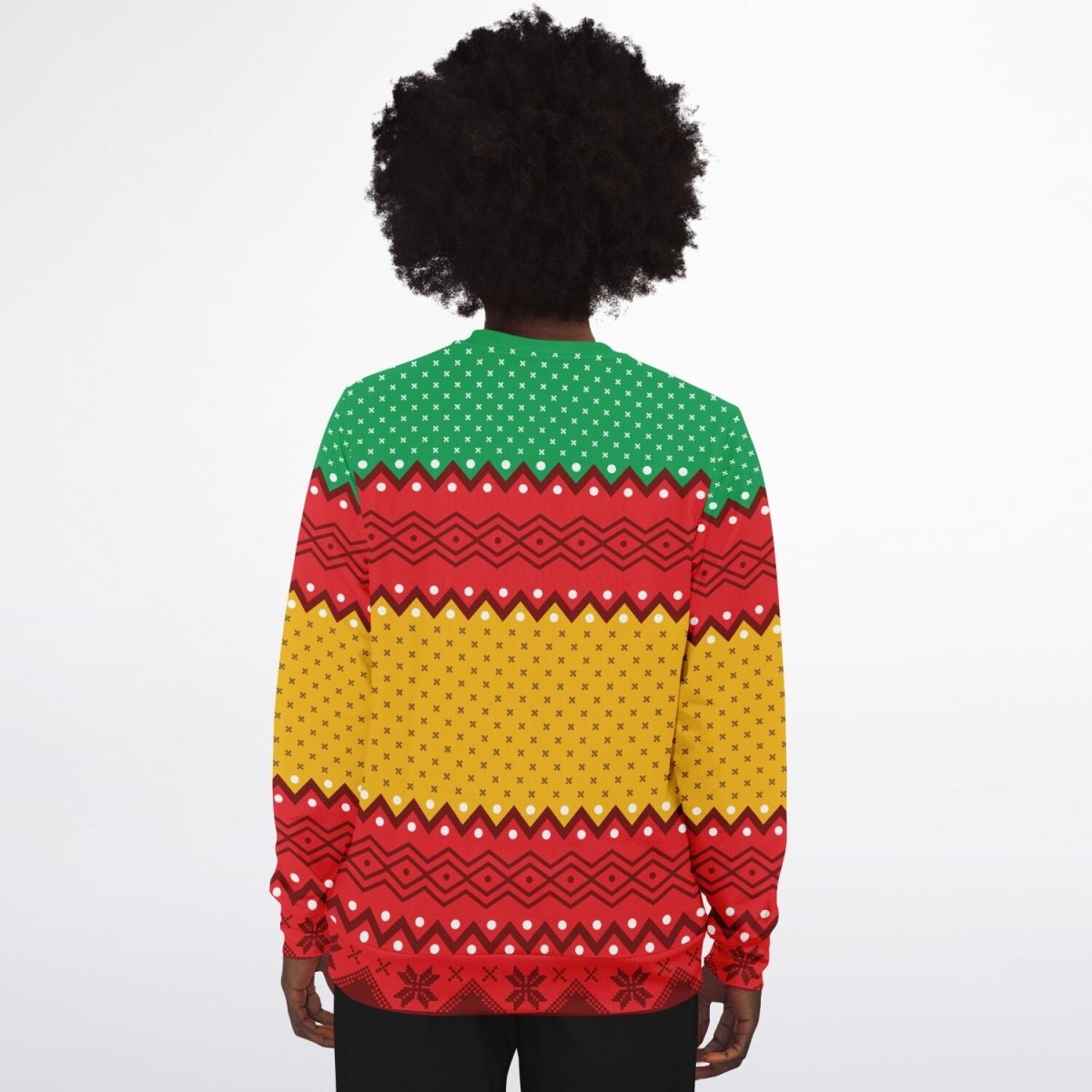 Don't Touch my Present - Athletic Ugly Christmas Sweater Men, Ladies - TreasuredTale