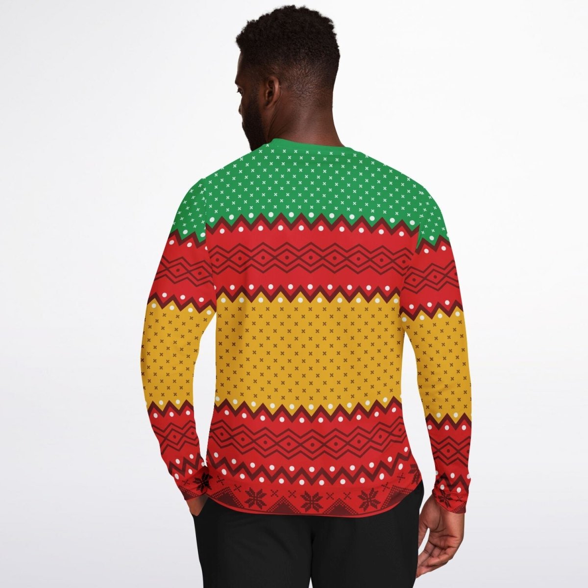 Don't Touch my Present - Athletic Ugly Christmas Sweater Men, Ladies - TreasuredTale