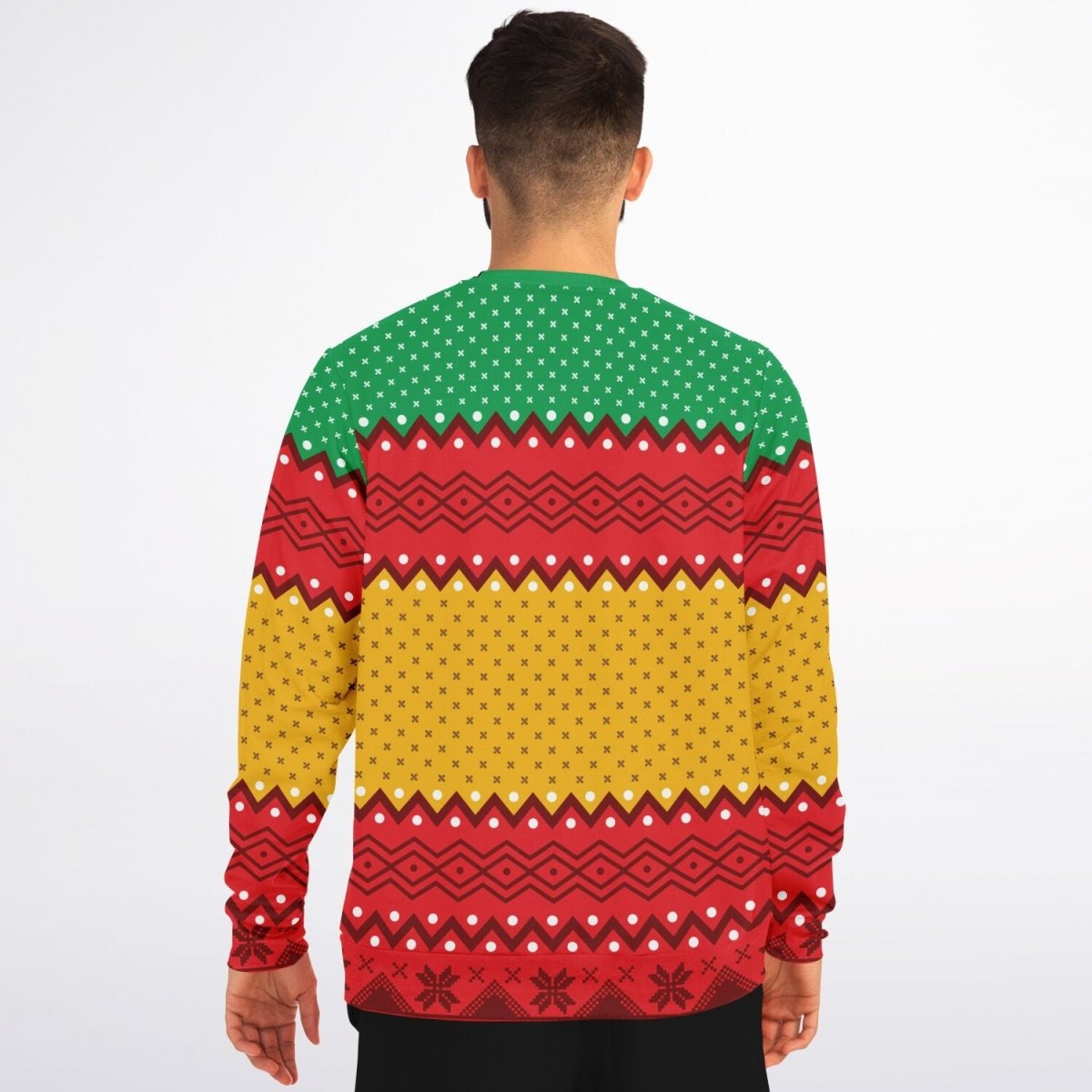 Don't Touch my Present - Athletic Ugly Christmas Sweater Men, Ladies - TreasuredTale