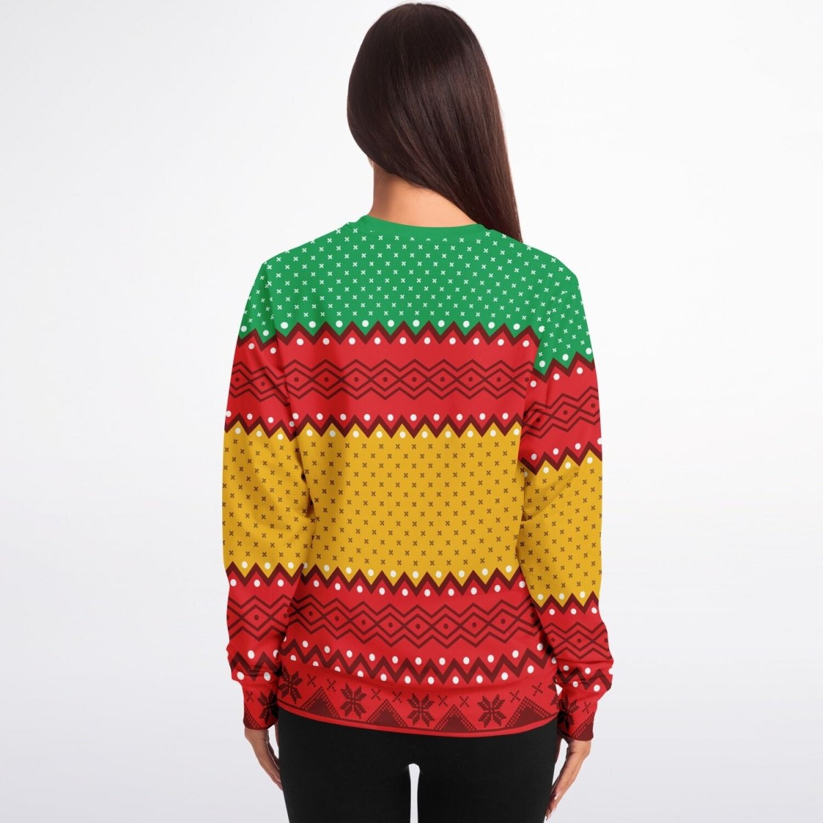 Don't Touch my Present - Athletic Ugly Christmas Sweater Men, Ladies - TreasuredTale