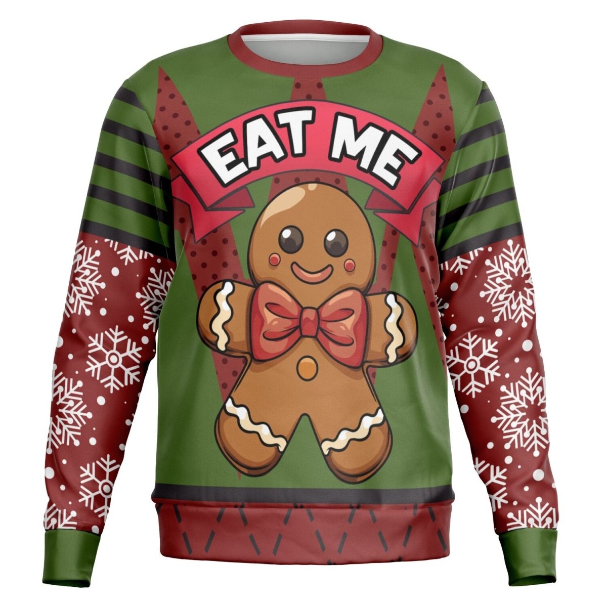 Eat Me Gingerbread Christmas Sweatshirt - TreasuredTale