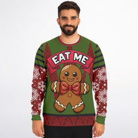 Eat Me Gingerbread Christmas Sweatshirt - TreasuredTale