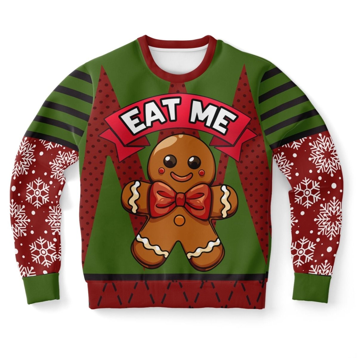 Eat Me Gingerbread Christmas Sweatshirt - TreasuredTale