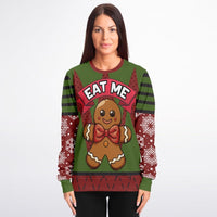 Eat Me Gingerbread Christmas Sweatshirt - TreasuredTale
