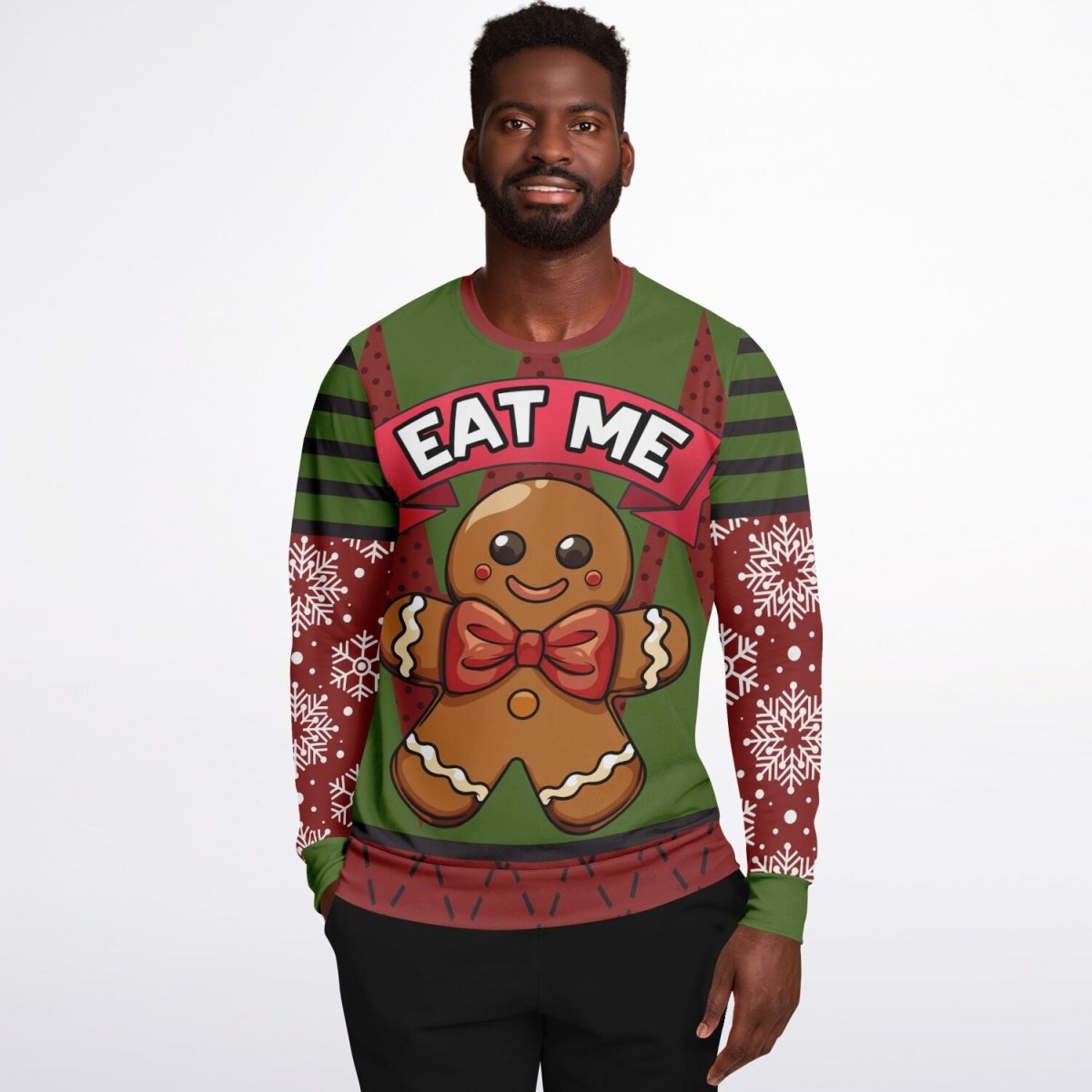 Eat Me Gingerbread Christmas Sweatshirt - TreasuredTale