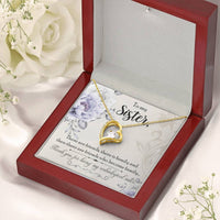 Forever Love Necklace - Unbiological Sister - TreasuredTale