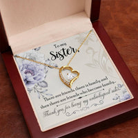 Forever Love Necklace - Unbiological Sister - TreasuredTale