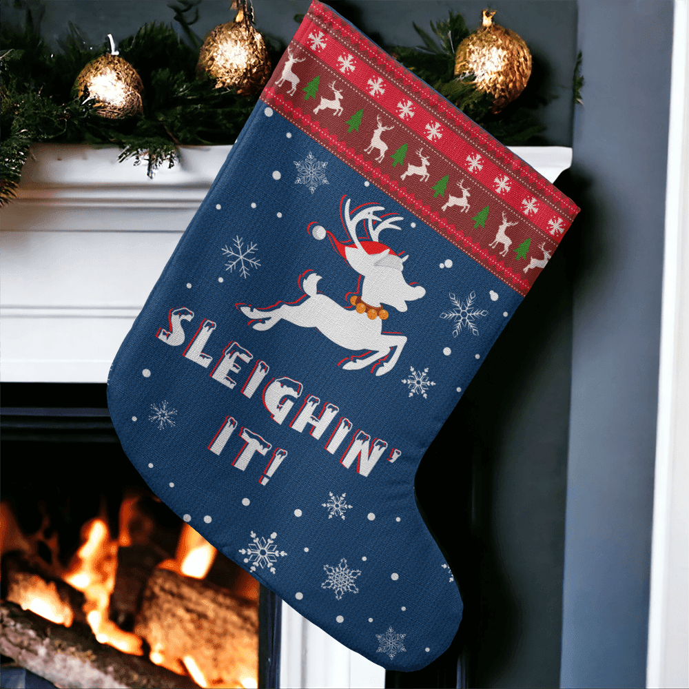 Giant Holiday Stocking - TreasuredTale