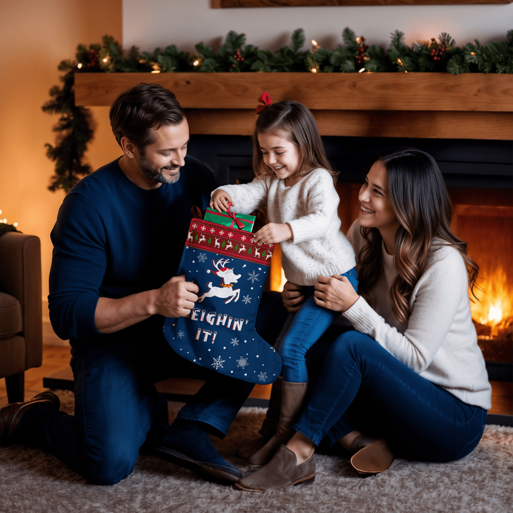 Giant Holiday Stocking - TreasuredTale