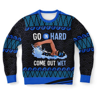 Go In Hard, Come Out Wet Swimming Sweatshirt - TreasuredTale
