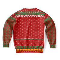 Happy Hockeydays - Athletic Kids/Youth Ugly Christmas Sweater - TreasuredTale