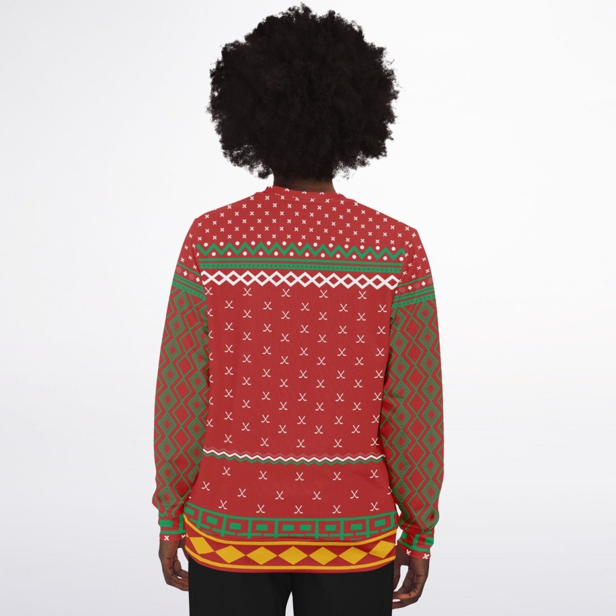 Happy Hockeydays - Fashion Ugly Christmas Sweater Men, Ladies - TreasuredTale