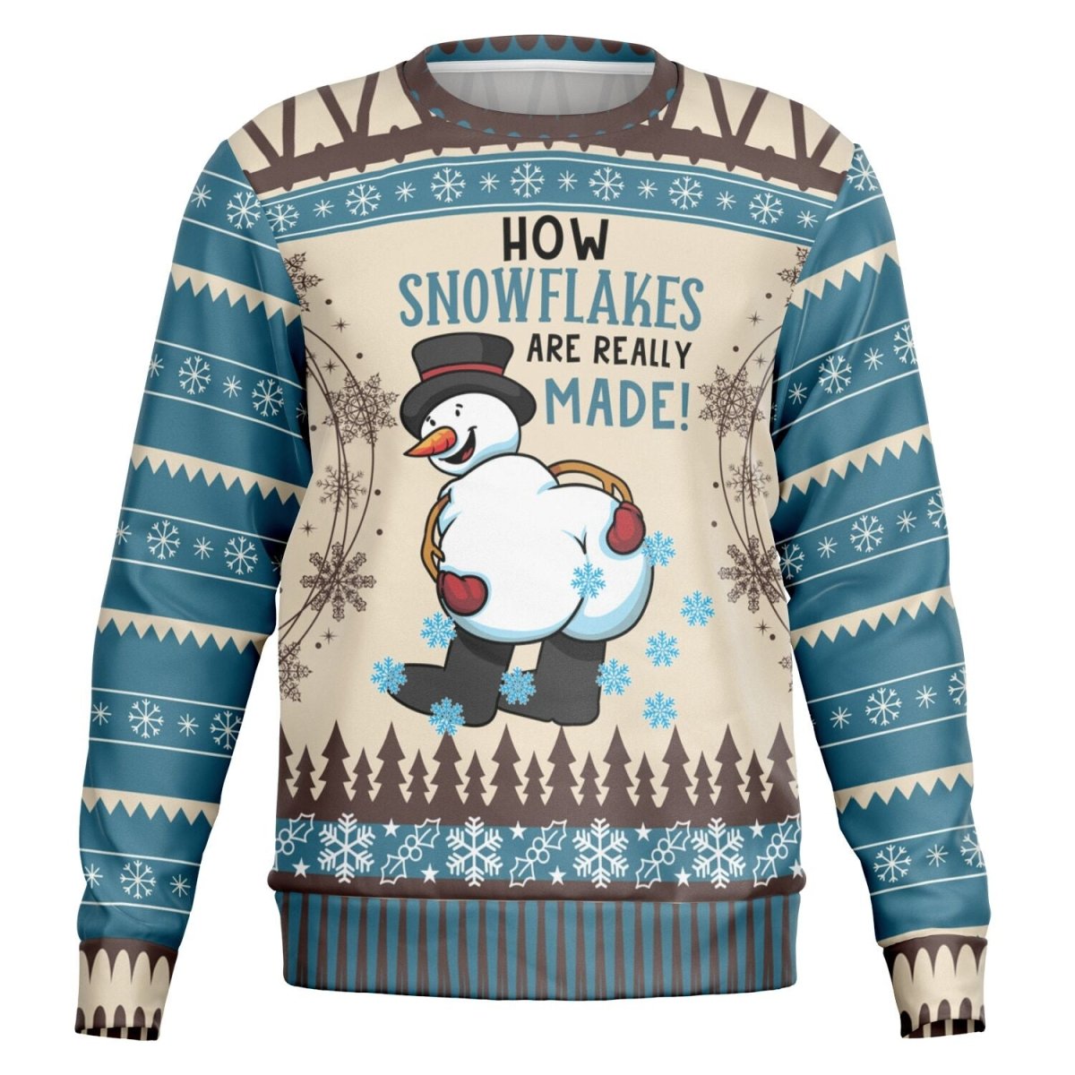How Snowflakes Are Really Made Sweatshirt - TreasuredTale