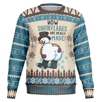 How Snowflakes Are Really Made Sweatshirt - TreasuredTale