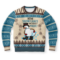 How Snowflakes Are Really Made Sweatshirt - TreasuredTale