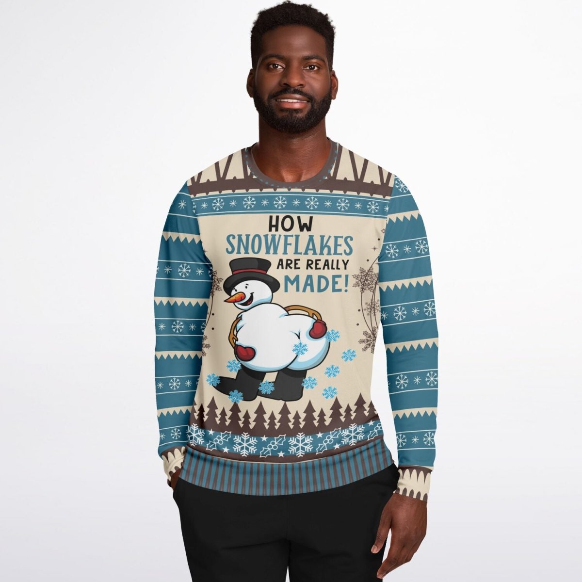 How Snowflakes Are Really Made Sweatshirt - TreasuredTale