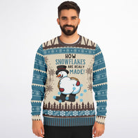 How Snowflakes Are Really Made Sweatshirt - TreasuredTale