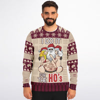 I Do It for the Ho’s Christmas Sweatshirt - TreasuredTale