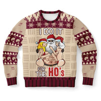 I Do It for the Ho’s Christmas Sweatshirt - TreasuredTale