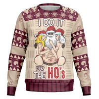 I Do It for the Ho’s Christmas Sweatshirt - TreasuredTale