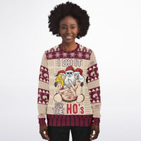 I Do It for the Ho’s Christmas Sweatshirt - TreasuredTale