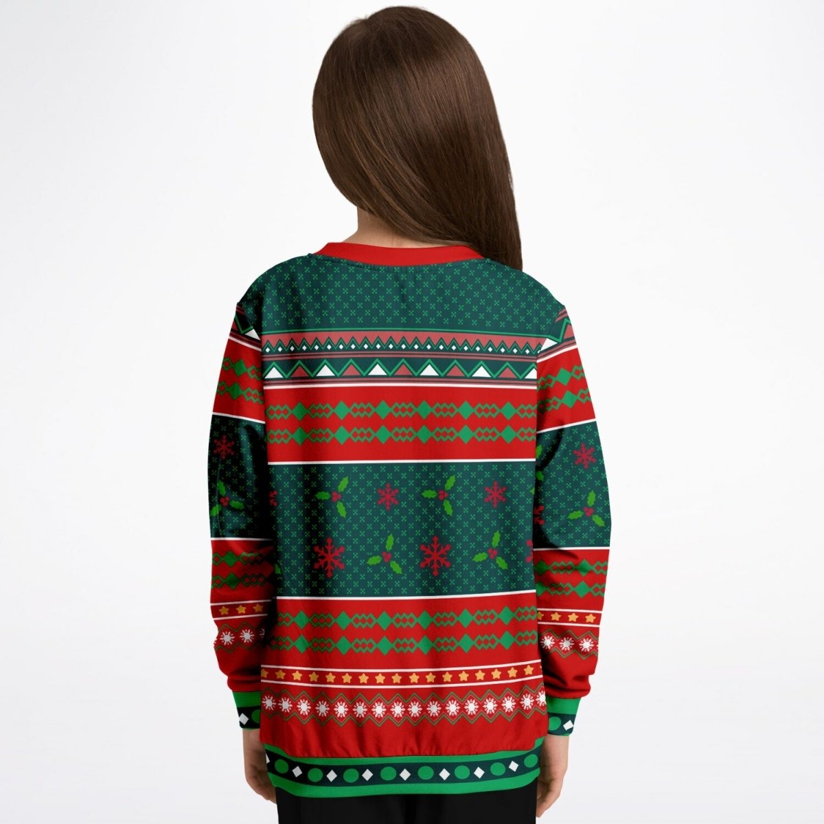 I put out for Santa - Athletic Kids/Youth Sweatshirt - TreasuredTale
