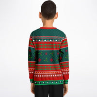 I put out for Santa - Athletic Kids/Youth Sweatshirt - TreasuredTale