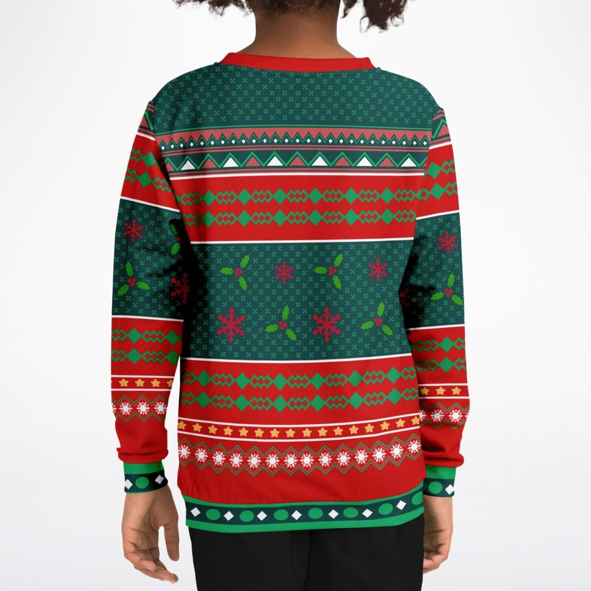 I put out for Santa - Athletic Kids/Youth Sweatshirt - TreasuredTale