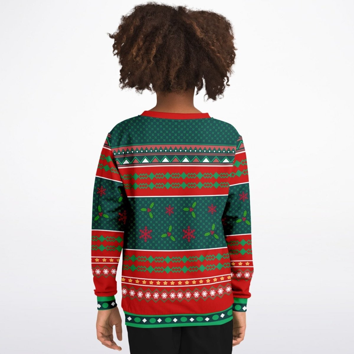 I put out for Santa - Athletic Kids/Youth Sweatshirt - TreasuredTale